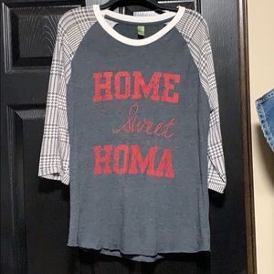 Home sweet Homa oversized tunic